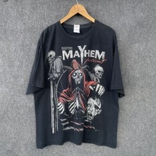 Mayhem Festival Concert Tshirt Rare Design Black Classic Style S-5XL KH13955