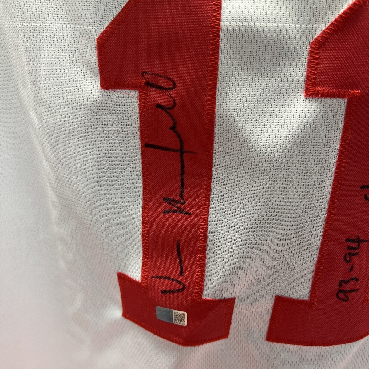 Vernon Maxwell Signed Houston Rockets Jersey Autographed