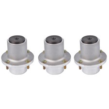 New 3pcs Deck Blade Spindle fits Hustler Fastrak Raptor SDX SD 48" 54" 60" Mower
