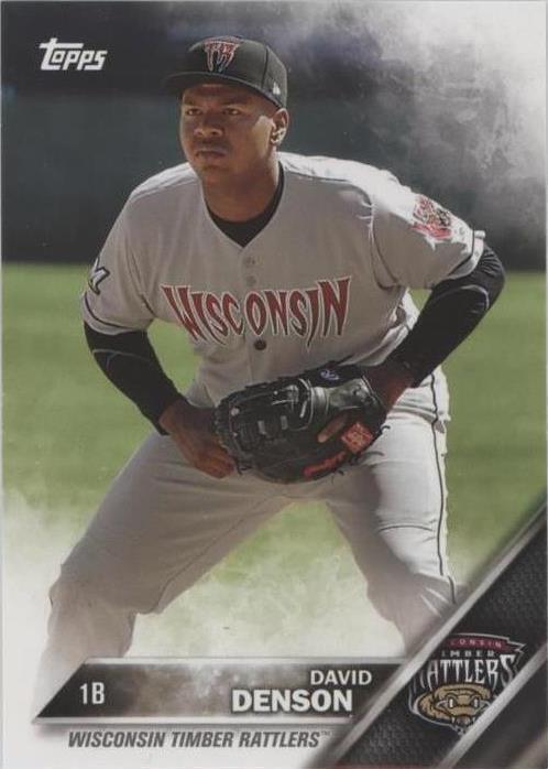 2016 Topps Pro Debut - David Denson #186 - 1 of 1