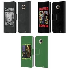 OFFICIAL DAVID BOWIE ALBUM ART LEATHER BOOK WALLET CASE FOR MOTOROLA PHONES