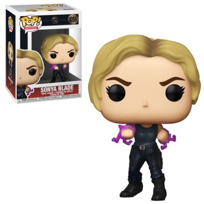 Funko Mortal Kombat POP Sonya Blade Vinyl Figure 1056 With Pop Protector