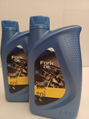 7,75 /l ENI Fork Oil SAE 15W 2 x 1 Liter Gabelöl