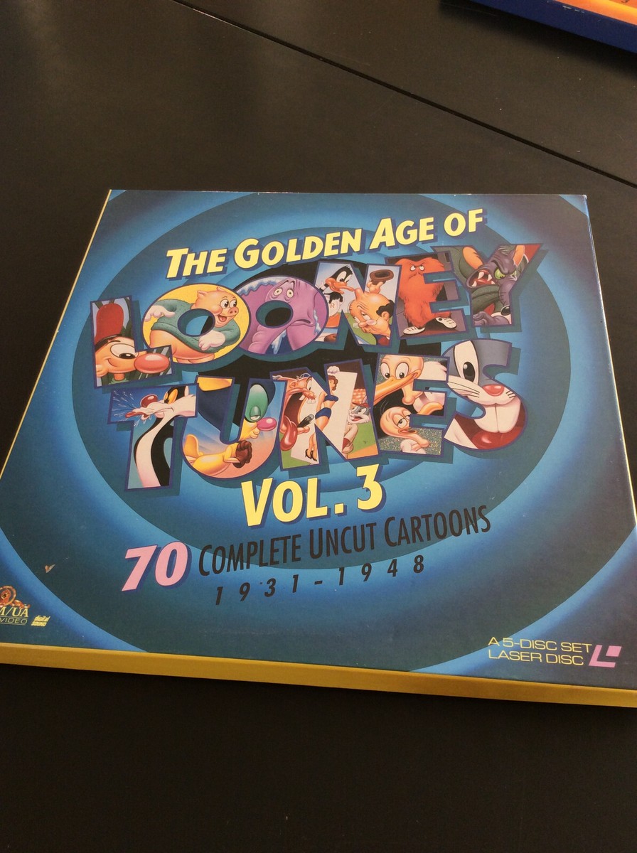 Looney Tunes【ザ ゴールデン エイジ オブ ルーニーテューンズ】LD The Golden Age of Looney Tunes Laserdisc Vol. 4 LD ~ Boxed