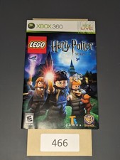 Lego Harry Potter Years 1-4 Xbox 360 MANUAL ONLY