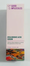 Good Molecules Hyaluronic Acid Serum 75ml - Deep 2.54 Fl Oz (Pack of 1) 