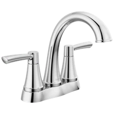 Delta Casara Centerset Bathroom Faucet 2-Handle Chrome-Certified Refurbished