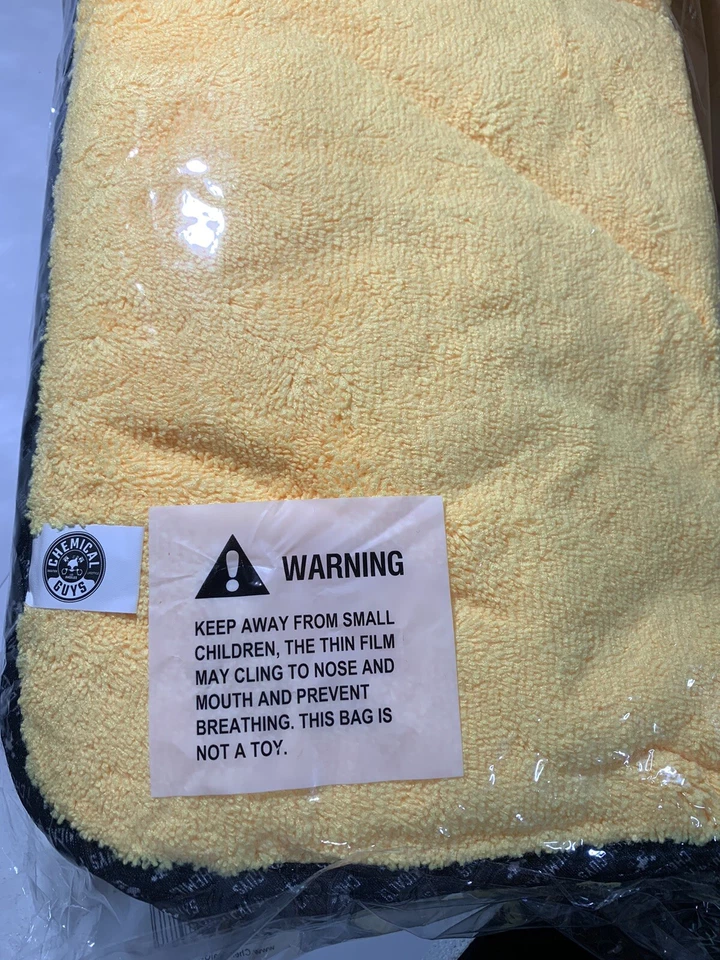 Paquete de 12 toallas de microfibra premium de grado profesional Chemical Guys MIC_506_12 Foto 4 de 4