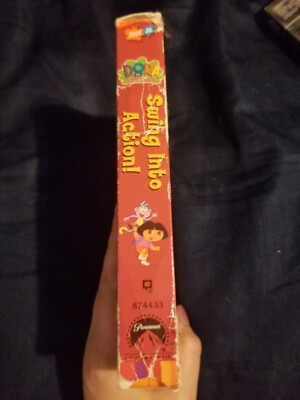 Dora the Explorer - Swing Into Action VHS 2001 Nick Jr preschooler
