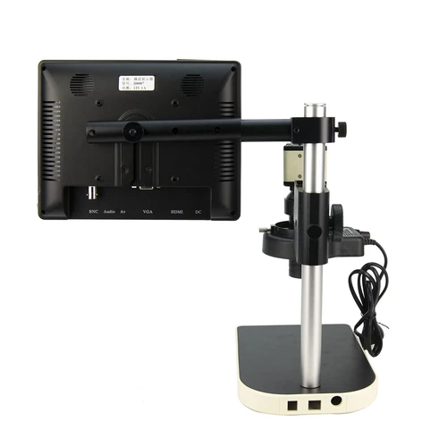 8" Screen Digital Microscope Eyepiece LED Industrial Camera for Phone Repair - Picture 4 of 9