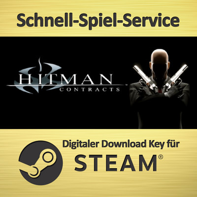   Hitman: Contracts - DEUTSCH - Windows - STEAM Key Code - BLITZVERSAND  