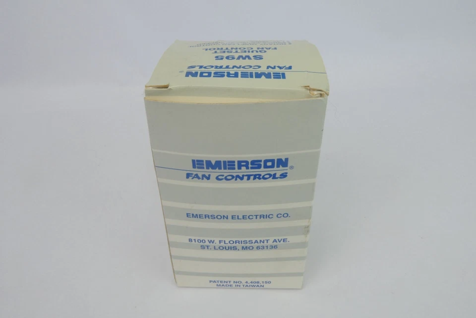 Nuevo Open Box SW95 Blanco/Marfil Emerson Silencioso Ventilador Control Silencioso Juego de Silencio Cuatro Velocidades Foto 3 de 4