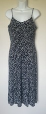Loft Sundress With Spaghetti Straps And Floral Print, Size 2