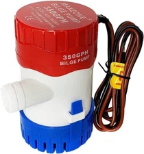 Submersible Boat Bilge Water Pump 12v 1100gph Non-Automatic Marine Electric B...