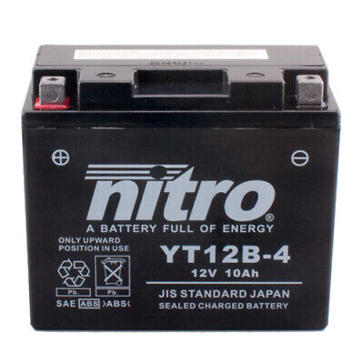 2010 Nitro YT12B-BS GEL Batterie Kawasaki ZX-10R 1000  Bj