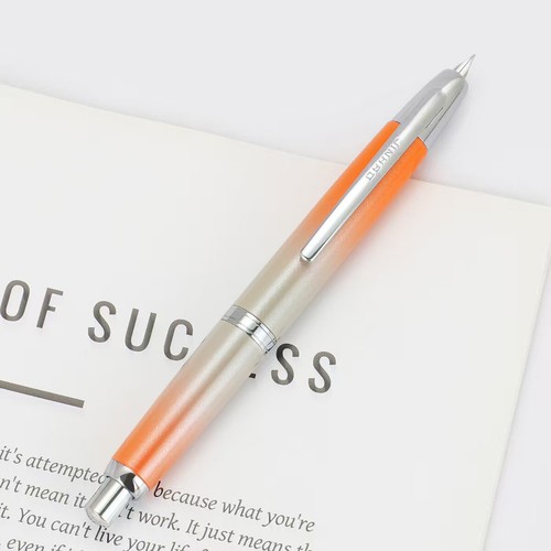 Jinhao 10 Press Retractable Fountain Pen EF/F Nib Limited Edition Gradient - Picture 13 of 14