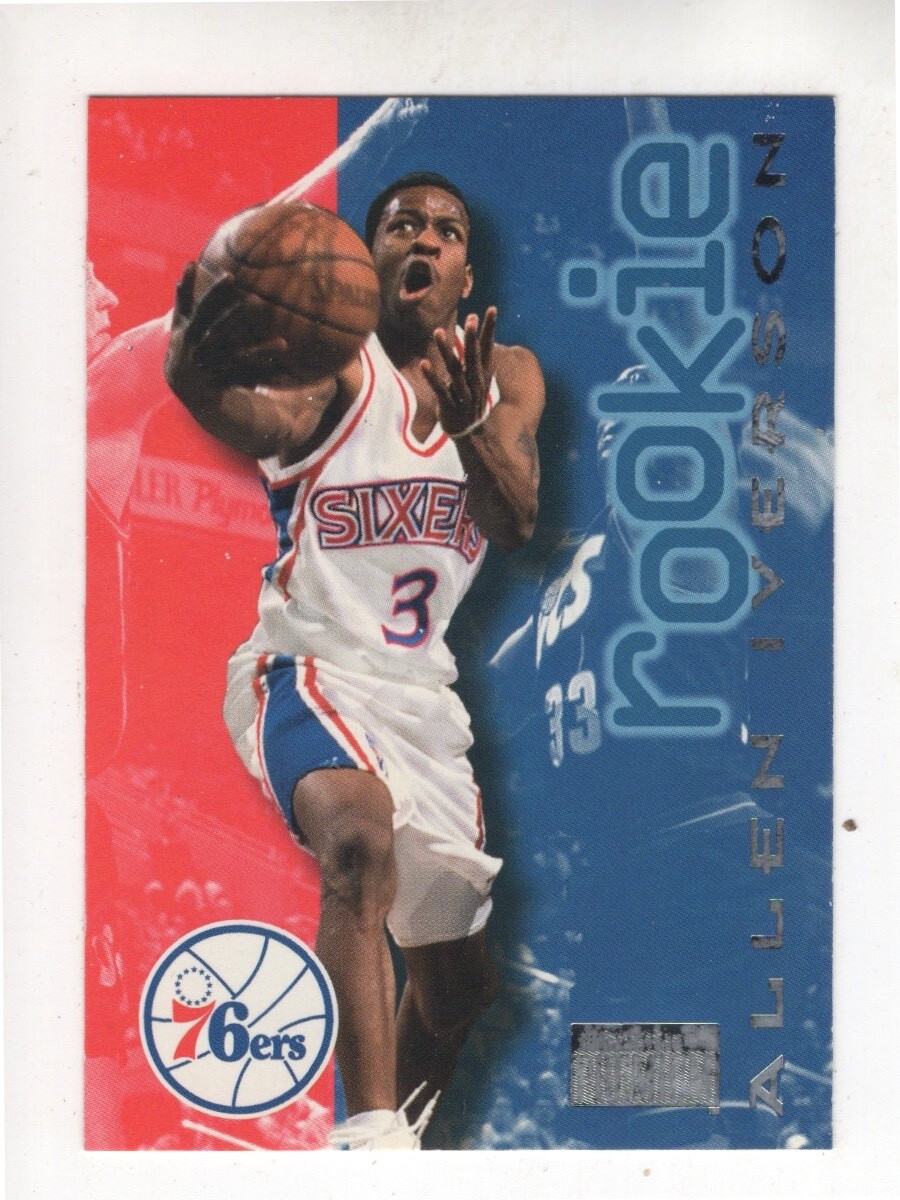 ALLEN IVERSON 1996-1997 SKYBOX PREMIUM ROOKIE RC #216