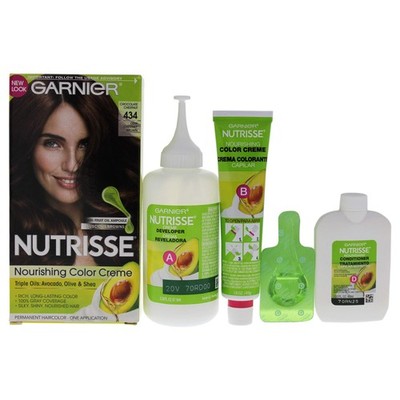 Garnier Nutrisse Nourishing Hair Color 434 Deep Chestnut Brown Permanent Dye