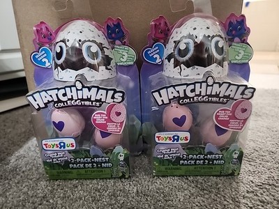 Hatchimals Colleggtibles 2 Pack + Crystal Nest Toys R Us - X2