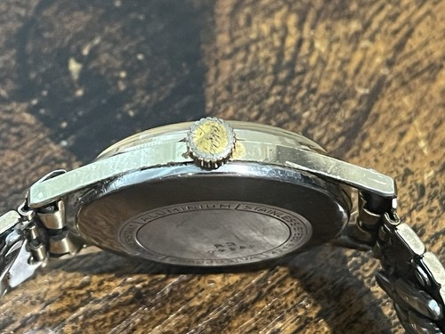 Vintage Croton Men’s Watch Manual Wind Gold tone 32mm Swiss Made Collectible - Picture 4 of 9