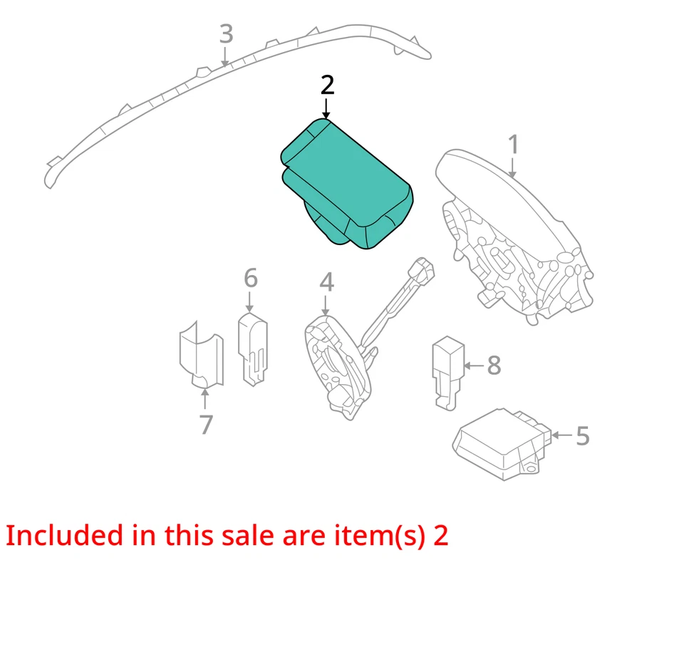 Airbag para tablero de pasajero derecho Kia Optima 2009-2010 OEM Foto 4 de 4