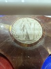 Vtg Victory Bakelite Poker Chip & Card Deck Caddy Brown Butterscotch Swirl  — photo 6