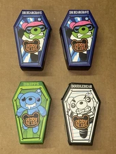 Deddy Bears Coffin Skidmark Dripps Doodlebear Dr Beargrave Series 3 Set Lot x4