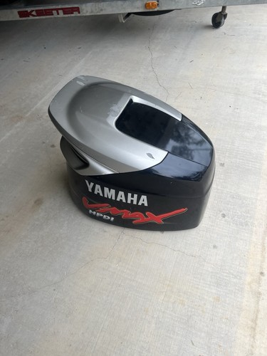 Yamaha 175hp VMAX HPDI Top Cowling Cover Cowl Hood Silver