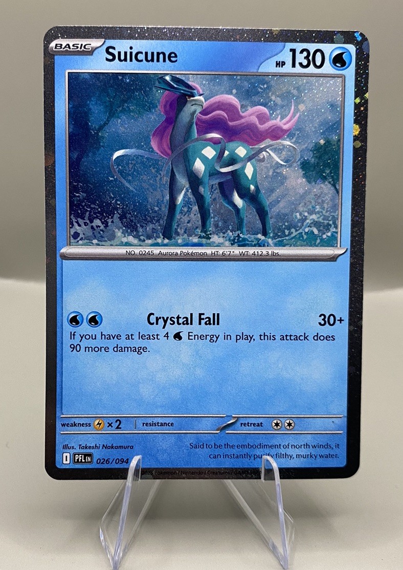 suicune pokemon cards POKMON CARD GAME S7D 001/067 RR [1WW] Aurora Loop (130) Put 2 Water Energy attached to this Pokmon into your hand pokemon:suicune - Card Search 