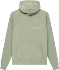 Essentials Fear Of God Oversized Hoodie Sweatshirt Sea Foam XL