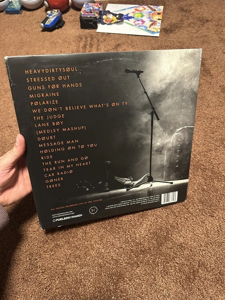 RARE twenty one pilots Blurryface Live Vinyl picture disc  - Image 4 of 4