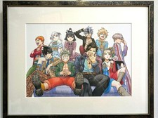 m29 Official Art Print Black Clover JF2021 Limited Framed Art 53x41.5cm High-De