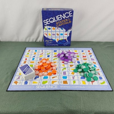 Vintage Sequence States and Capitals - Jax Games 2006 100% Complete