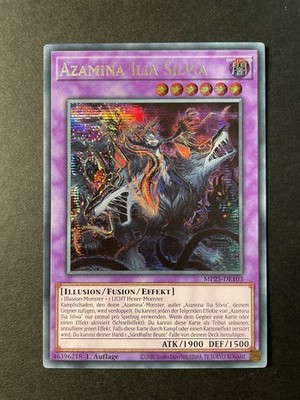 AZAMINA ILIA SILVIA MP25-DE103 Secret Rare Deutsch Near Mint Yu-Gi-Oh!