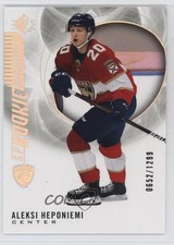 2020 SP Retail Rookie Authentics Silver Spectrum /1299 Aleksi Heponiemi #121 5c2