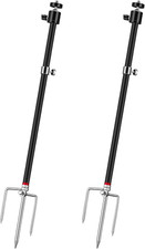 2 Pack 3-in-1 Aluminum Camera Mount, 360 Adjustable Universal Screw Mount 1/4"-