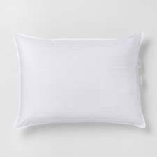 Standard/Queen Medium Firm Down Bed Pillow White - Casaluna
