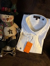 Ben Sherman Men's Shirt White New in Package Free Shipping