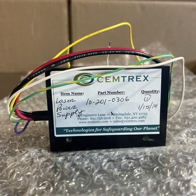 CEMTREX Part Number 10-201-0306 LASER HEAD POWER SUPPLY 120VAC
