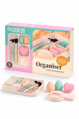 Make-up-Organizer. mit Zubehör – 14-teilig ein praktischer und stylischer - Bild 1 von 2