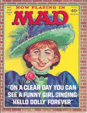 On a Clear Day, You Can See Forever - Mad Magazine - June 1971 - AUTHENTIC