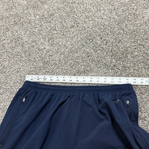 Vintage Y2K Nike Striped Baggy Dry Fit Track Pants Size XL - Picture 4 of 5