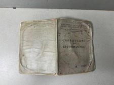 Piaggio Ciao C7E Libretto originale uso collezionistico primi anni 70