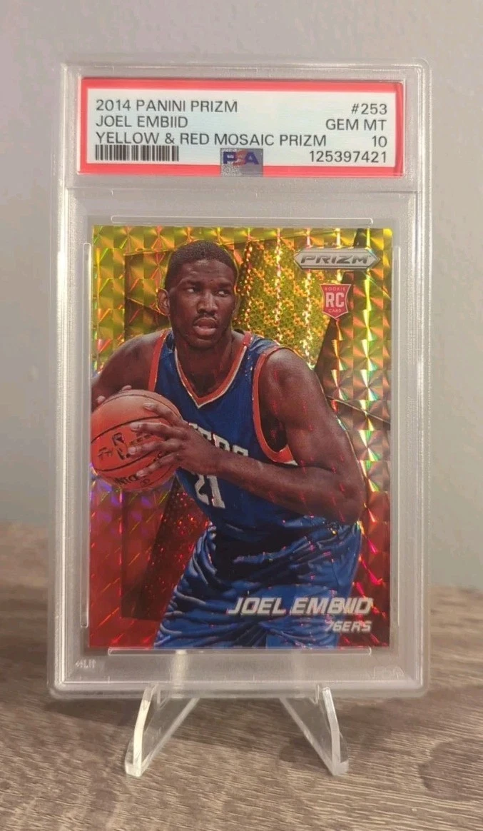 Panini Joel Embiid Basketball Rookie Sports Trading Cards