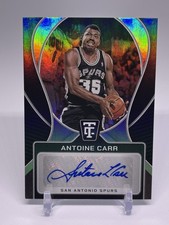 Antoine Carr Auto 2024-25 Panini Totally Certified #TCS-CAR Signatures Spurs