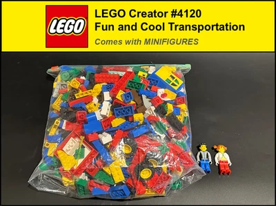 LEGO Creator Basic Set Fun and Cool Transportation #4120 (Includes MINIFIGURES)