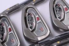 Ping i15 Irons / 5-PW / Yellow Dot / Regular Flex Ping AWT Shafts