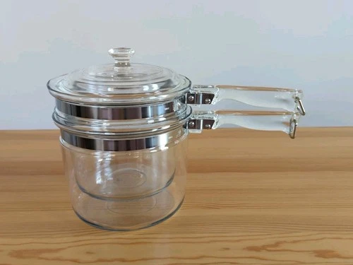 Vintage Pyrex Double Boiler 6283