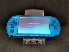 B1513 Ship Free Sony PSP 3000 console Blue Handheld system Japan fx