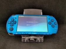 B1513 Ship Free Sony PSP 3000 console Blue Handheld system Japan fx